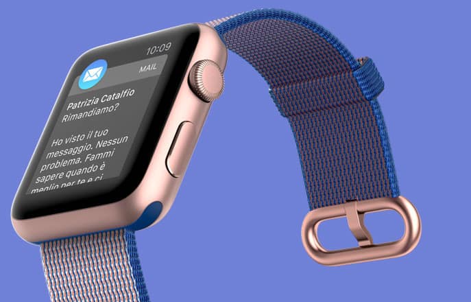 Keynote Marzo 2016 di Apple - watch cinturino nylon - sopralerighe.it